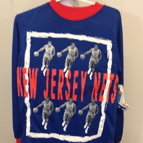 New Jersey Nets boys NBA Vintage NWT Pajama Set - Picture 2 of 5